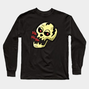 halloween SKULL t-shirt Long Sleeve T-Shirt